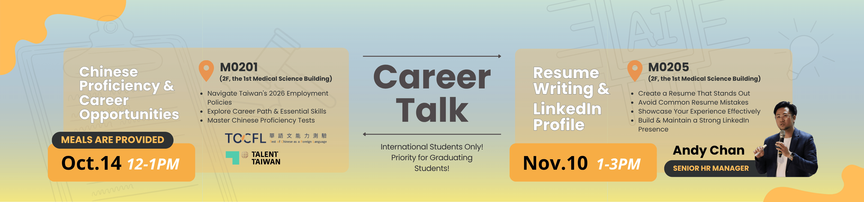2026 Career Talk Join Both & Get the Full Picture (International Students Only)