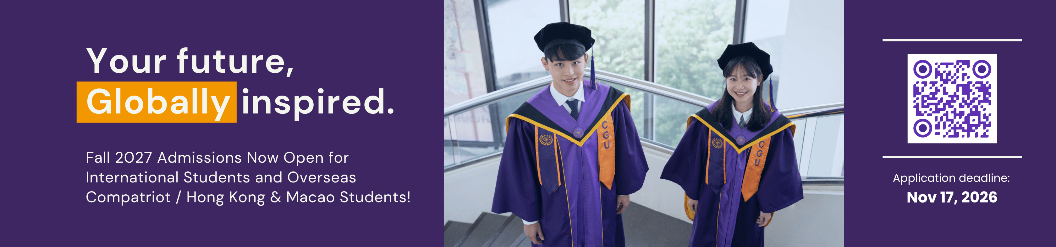 CGU 2027 Spring Admission Application