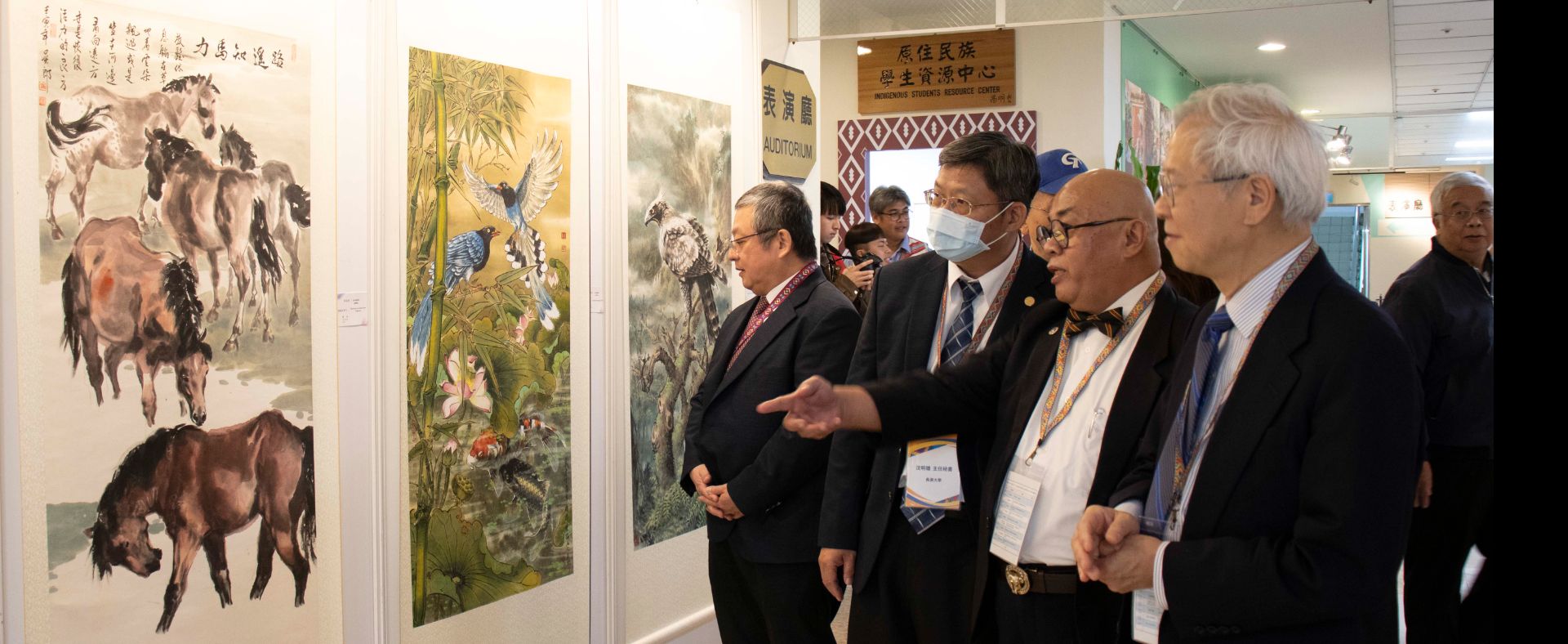 長庚大學原住民族學生資源中心揭牌　以藝術展現文化共融