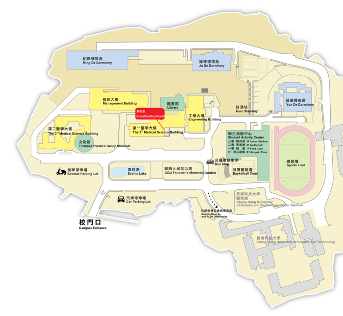 Breastfeeding Room Location