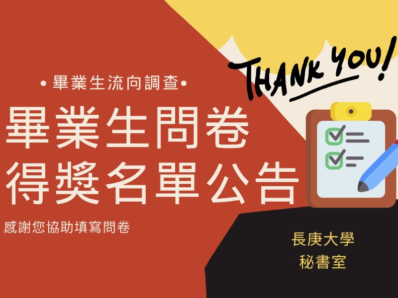 110 年畢業校友得獎名單及頒獎時間公告