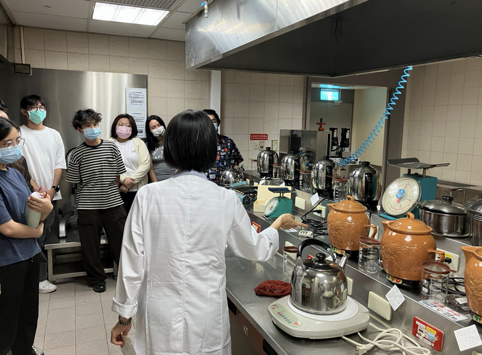Group photo at the Department of Traditional Chinese Medicine Pharmacy