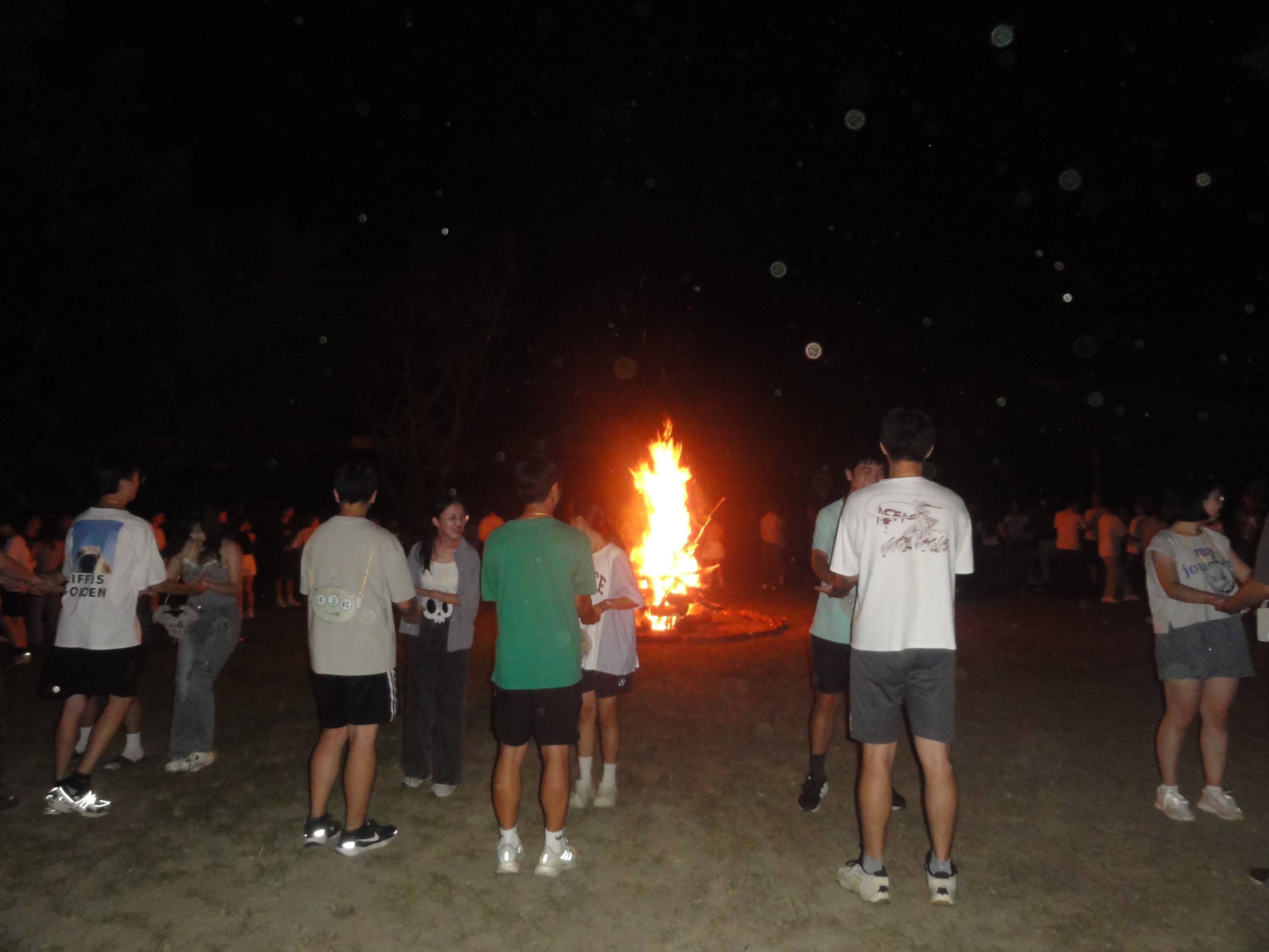 Joint Camp Bonfire Party