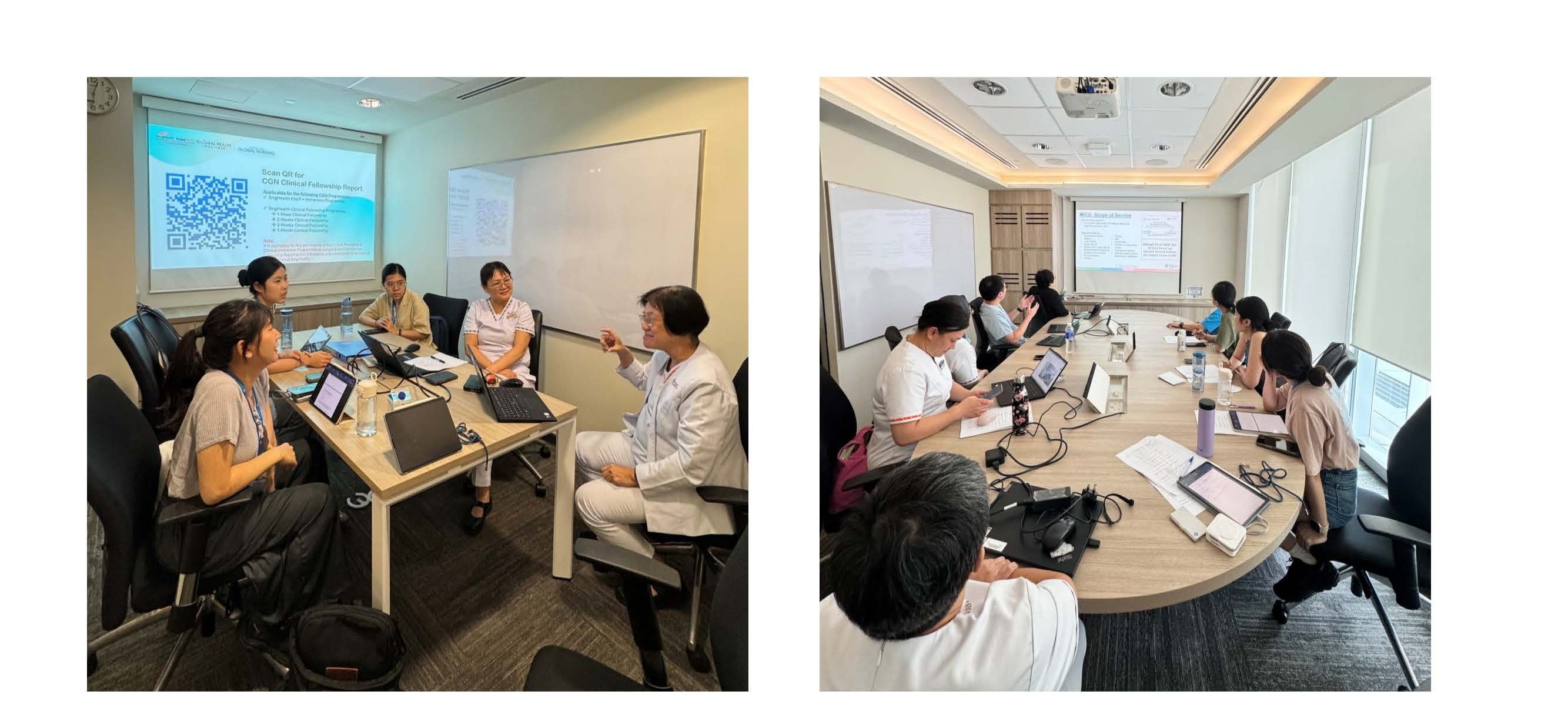 Engaging with Nursing Supervisors and Nursing Staff from Various Departments