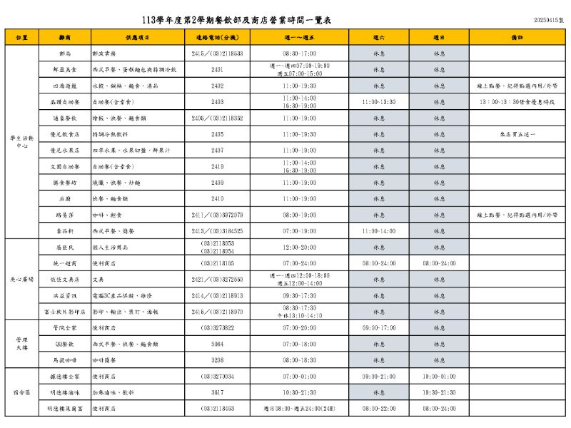 【結案】113學年度第2學期餐飲部及商店營業時間-20250415.jpeg