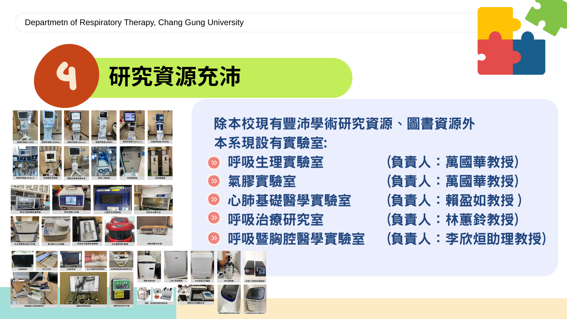 選擇就讀優點-研究資源充沛
