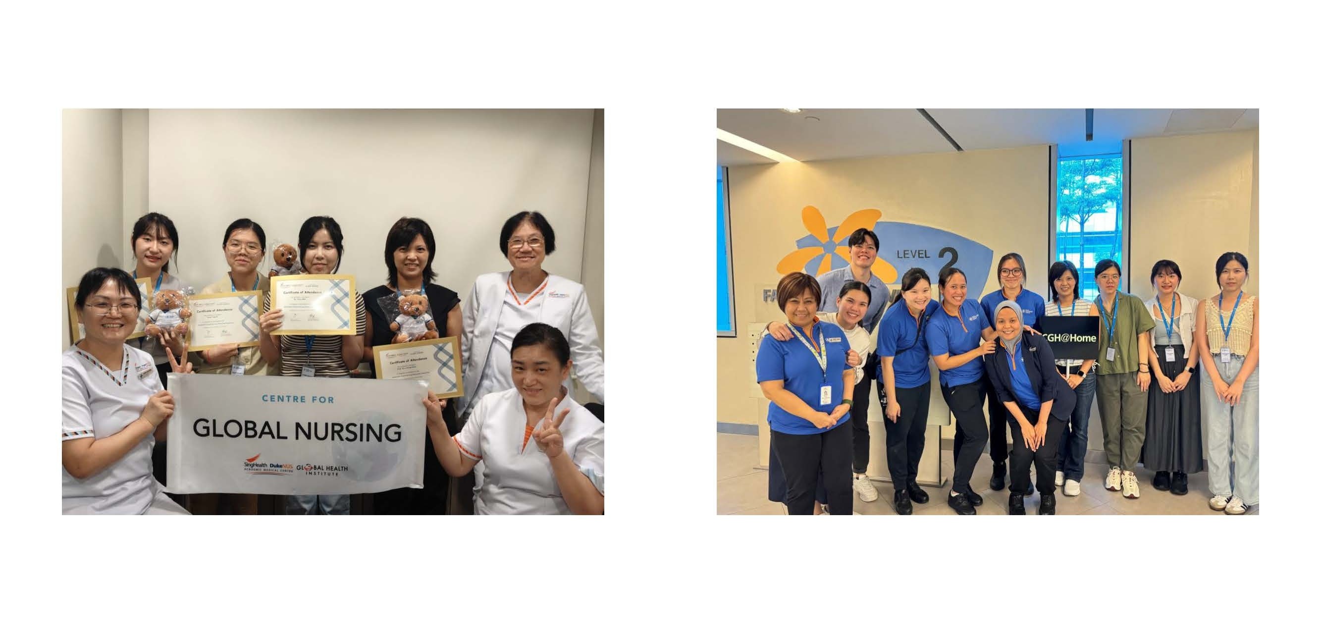 Group Photo with Nursing Supervisors and Home Care Nurses