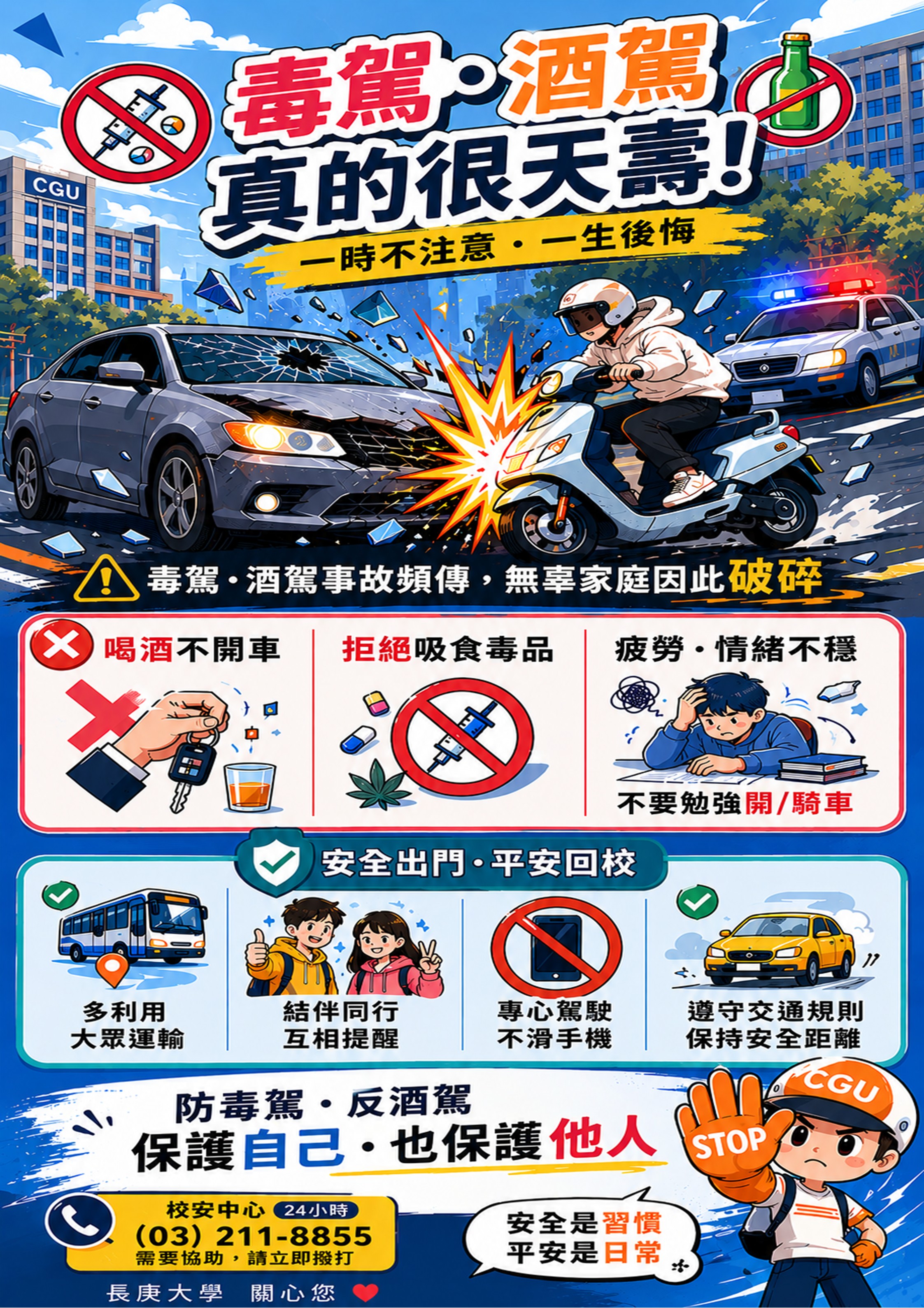 防毒駕、反酒駕！