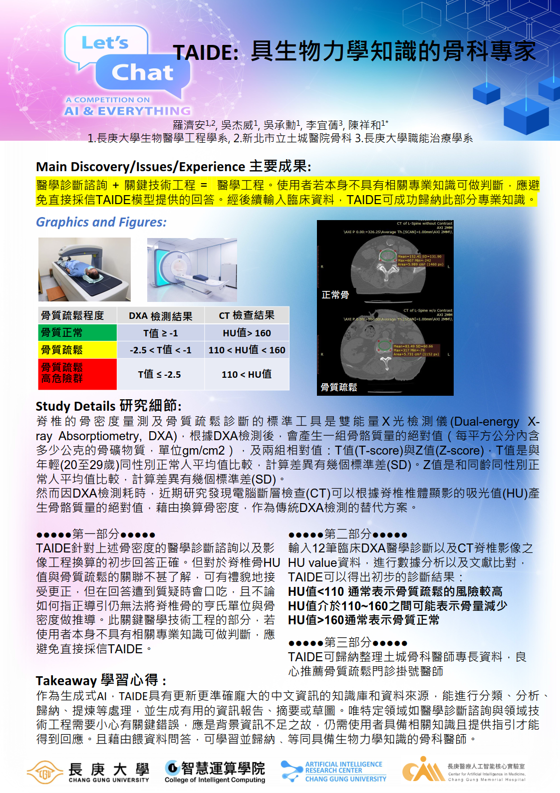 TAIDE: 具生物力學知識的骨科專家