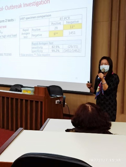 黃瓊瑰校友返校與學弟妹座談