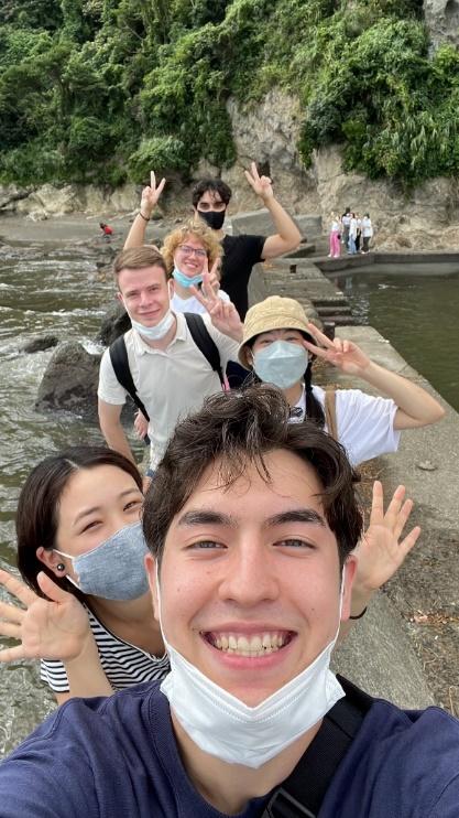 夏校友與各國朋友去鐮倉旅行(前三)
