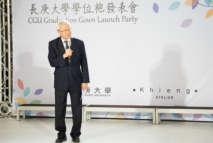 湯明哲校長致詞。