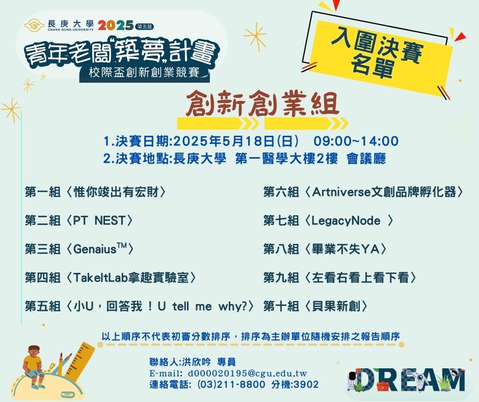 2025青年老闆入圍公告_創創組