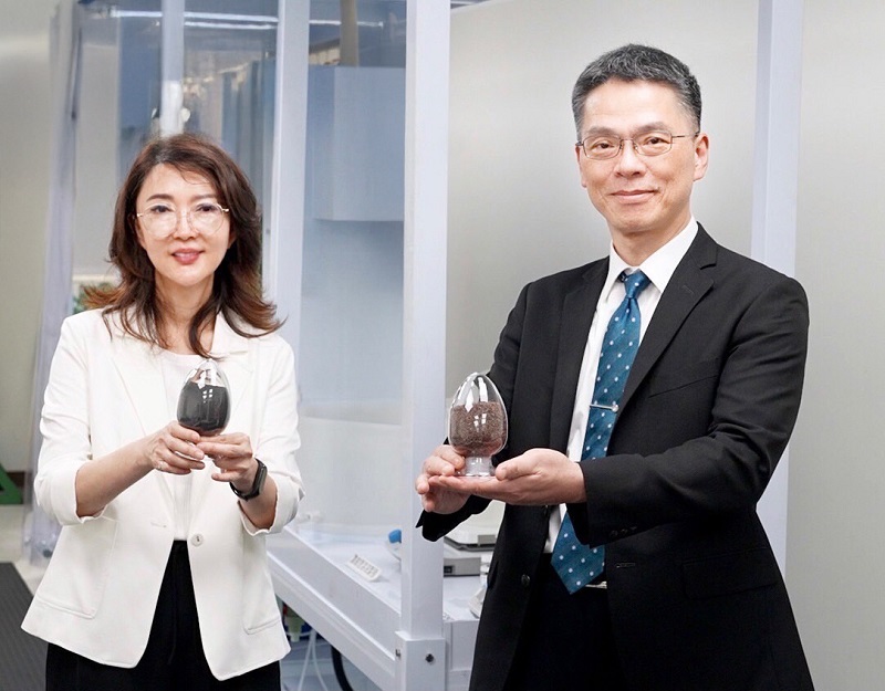 台塑新智能建置完成全台第一座整合前段物理破碎與後段化學萃取之鋰鐵電池回收示範線