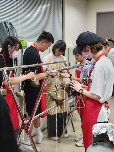 綁粽時間，避免粽子下水開花