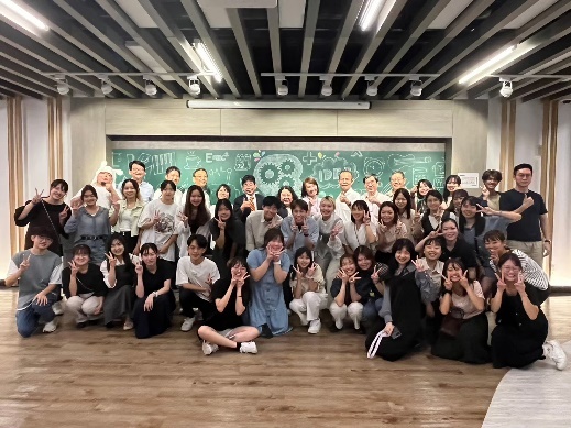 訪台岡山大學師生與長庚大學師生大合照