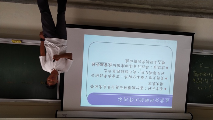 施生元校友時常回學校演講