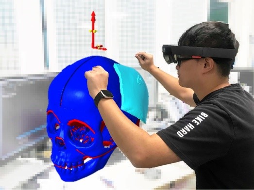 Augmented Reality for Pediatric Skull Reconstruction (Mechatronic Lab.) Augmented Reality for Pediatric Skull Reconstruction (Mechatronic Lab.)