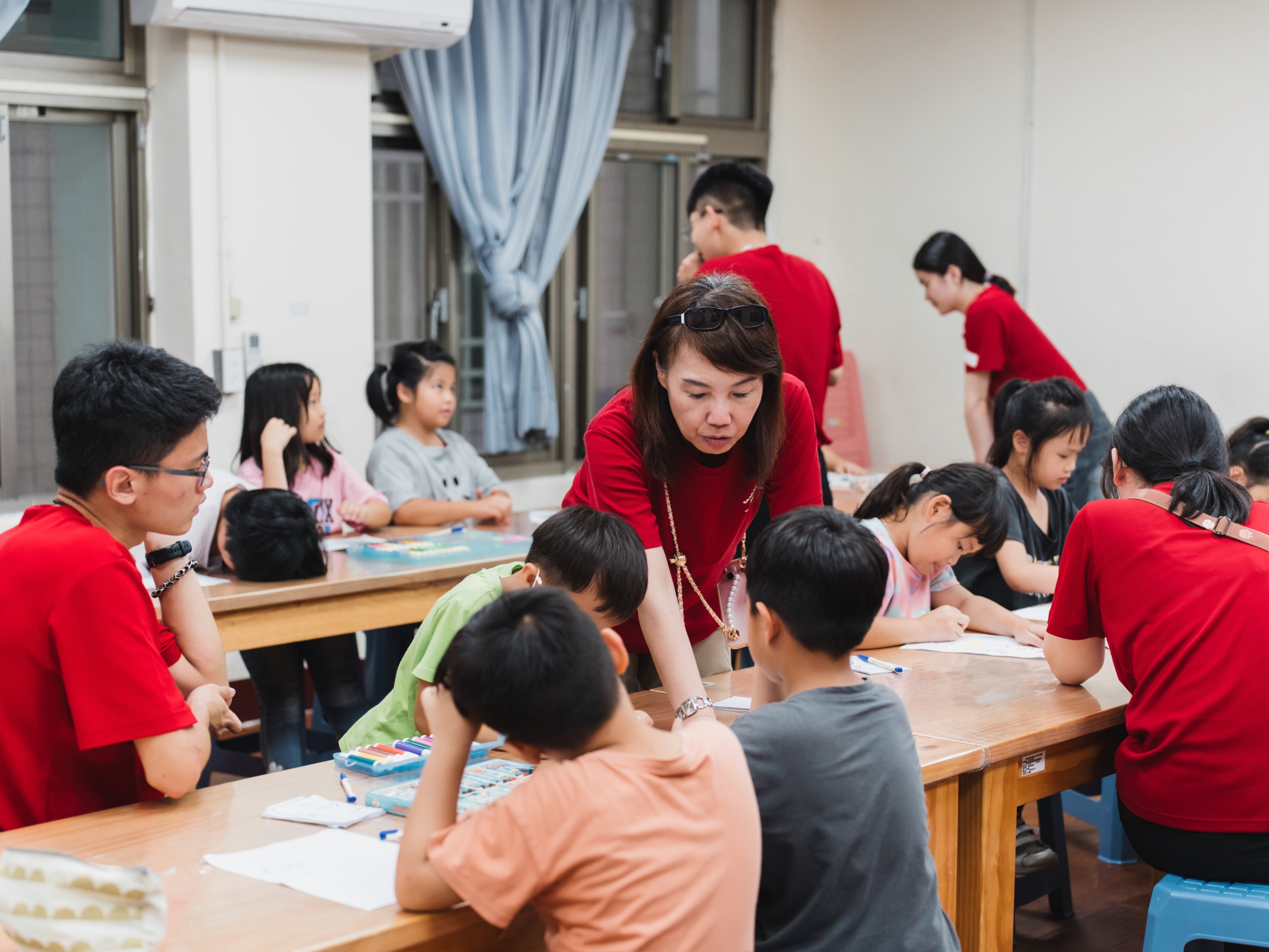 部落中小學舉辦衛教夏令營